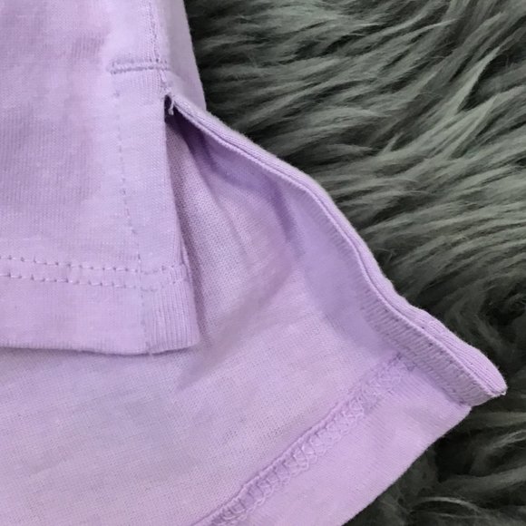 Manguun | Girl's T-shirt | Purple | Flamingos | Various Sizes - Picture 3 of 4